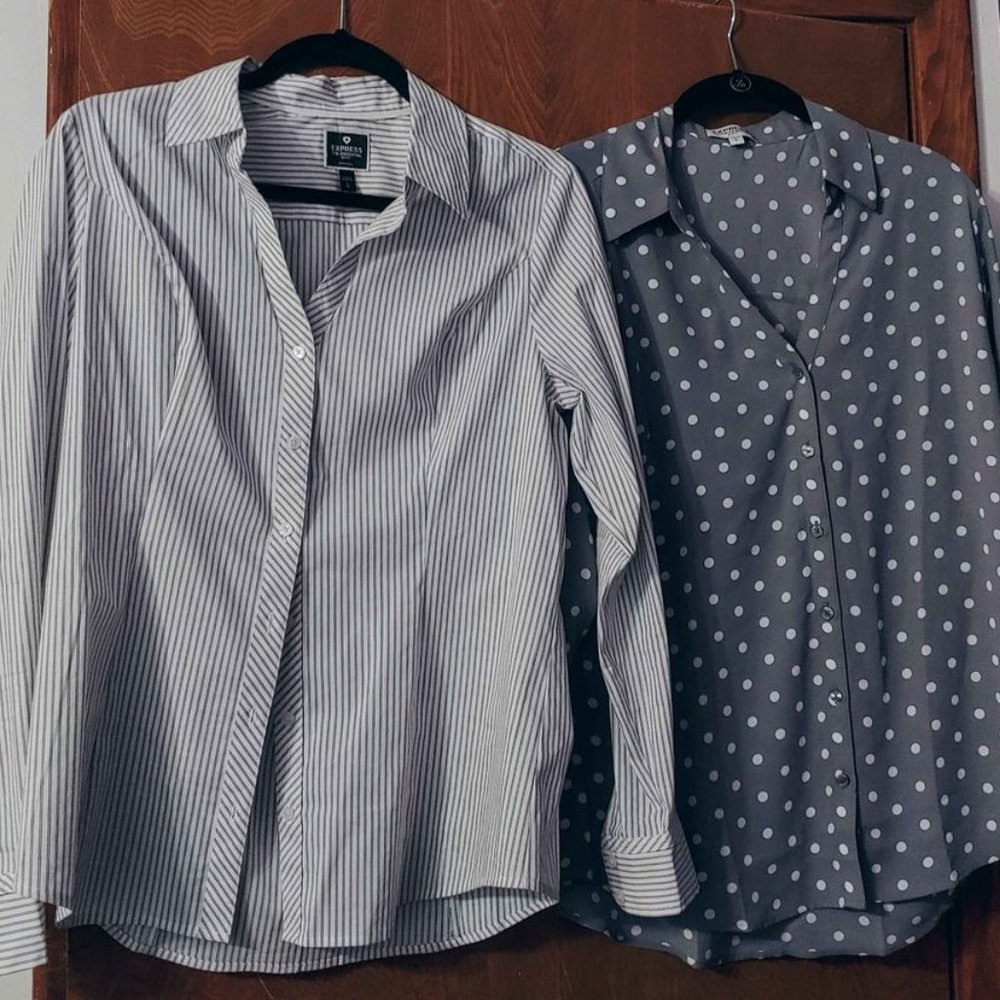 Express Collared Shirts Sz L